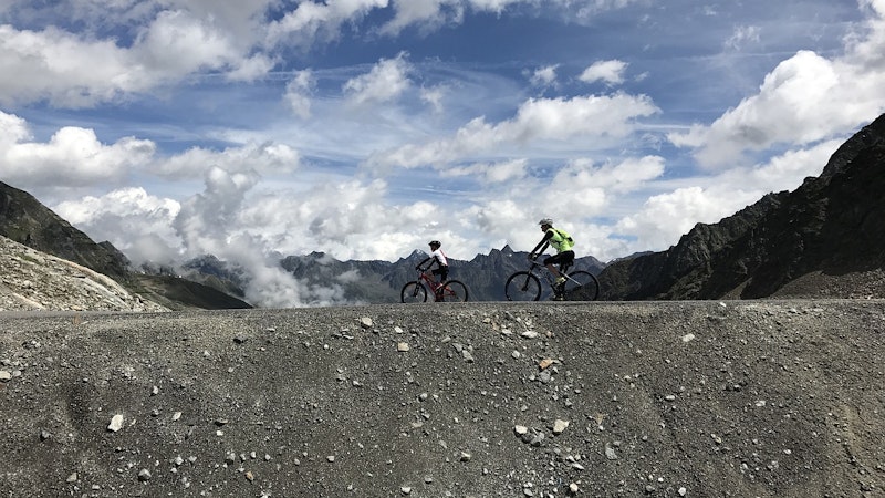 Alpenüberquerung Fahrrad